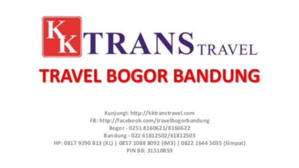 Travel Bogor Bandung